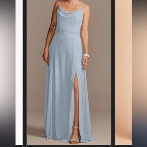 Dessy Collection- Cloudy Chiffon Bridesmaid dress